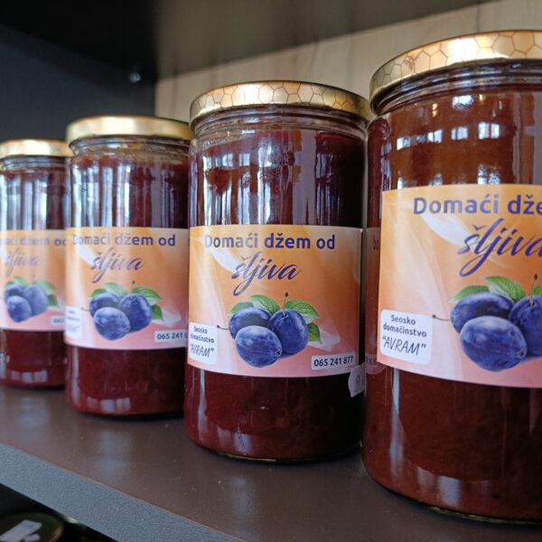 Domaći džem od šljiva 1kg  Seosko domaćinstvo „Avram“