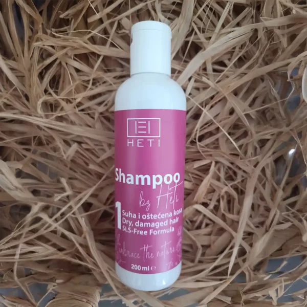 Šampon za suhu i oštećenu kosu Heti