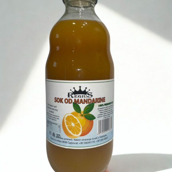 Sok od 100% mandarine Regius 1 l