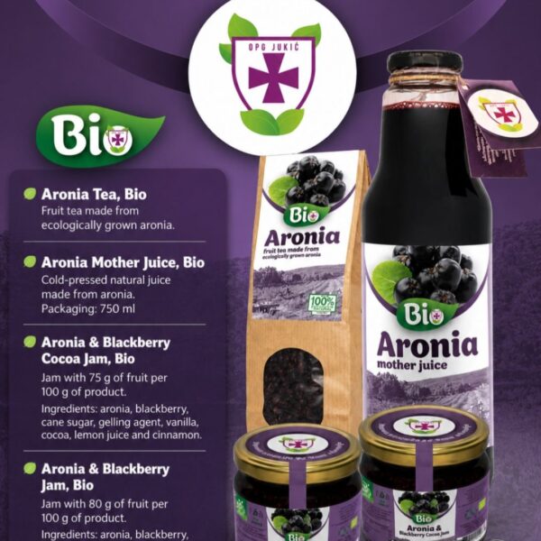 Bio marmelada od aronije i kupine